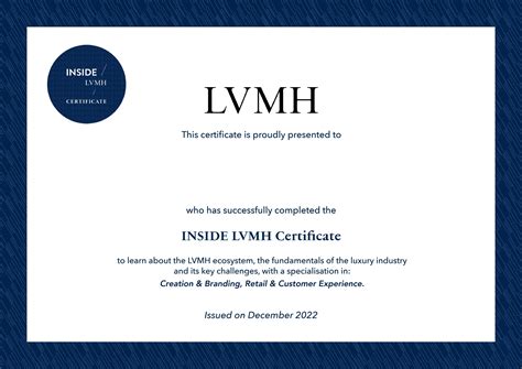 inside lvmh certificate 2023|inside lvmh certificate review.